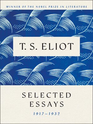 cover image of Selected Essays